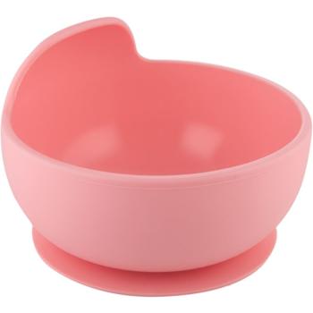 canpol babies Suction bowl bol cu ventuză Pink 300 ml