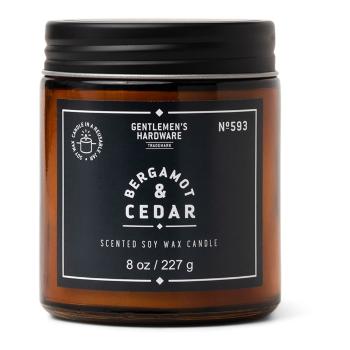 Lumânare parfumată din ceară de soia timp de ardere 48 h Bergamot & Cedar – Gentlemen's Hardware