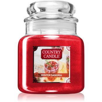 Country Candle Winter Sangria lumânare parfumată 453,6 g