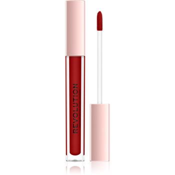 Makeup Revolution Lip Vinyl ruj de buze lichid pentru o stralucire puternica culoare Ruby 3.6 ml