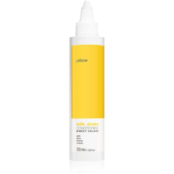 Milk Shake Direct Colour balsam nuanțator pentru hidratare intensa culoare Yellow 200 ml