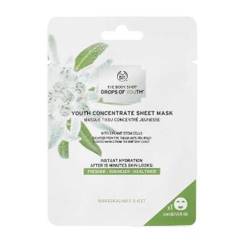 The Body Shop Mască de față răcoritoare Drops of Youth (Youth Concentrate Sheet Mask) 21 ml