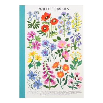 Carnețel 60 pagini A5 Wild Flowers – Rex London