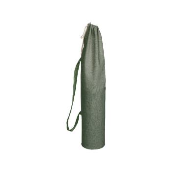 Husă textilă pentru saltea yoga Linen Couture Green Moss, înălțime 80 cm
