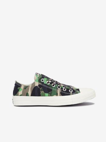 Converse Chuck Taylor All Star Archive Print On Print Ox Teniși Verde