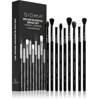 Sigma Beauty Deluxe Blending Brush Set set perii machiaj (pentru ochi)