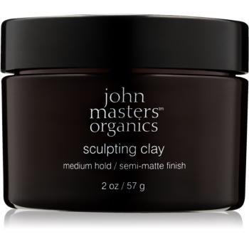 John Masters Organics Sculpting Clay Medium Hold lut modelator pentru un aspect mat 57 g