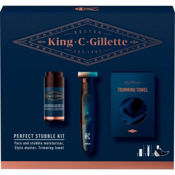 King C. Gillette Styling set Perfect Stubble Kit set cadou pentru bărbați