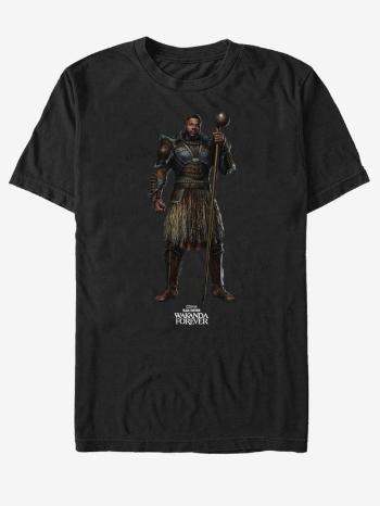 ZOOT.Fan Marvel M'Baku Black Panther: Wakanda nechť žije Tricou Negru