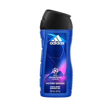 Adidas Gel de duș 3-în-1 Victory Edition pentru bărbați(Shower Gel BodyHair Face) 250 ml