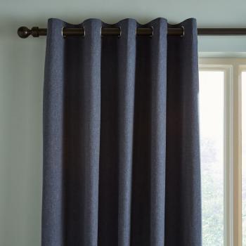 Draperii albastre în set de 2 bucăți 229x168 cm Chambray - Catherine Lansfield