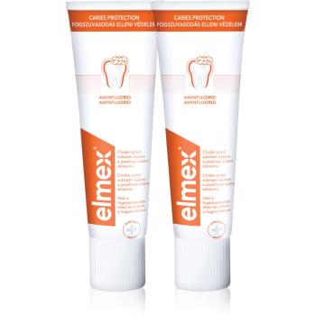 Elmex Caries Protection pasta de dinti protecție impotriva cariilor cu flor 2x75 ml