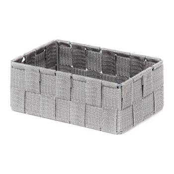 Organizator pentru baie Compactor Stan, 18 x 12 cm, gri