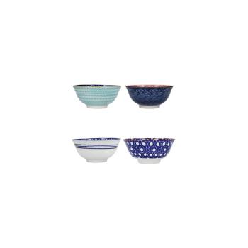 Set de 4 boluri ceramice Kitchen Craft, ø 16,5 cm