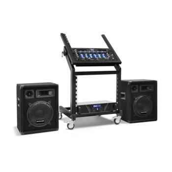 Electronic-Star Pluto Gravity, set DJ PA, seria Rack Star, bluetooth, 200 de persoane