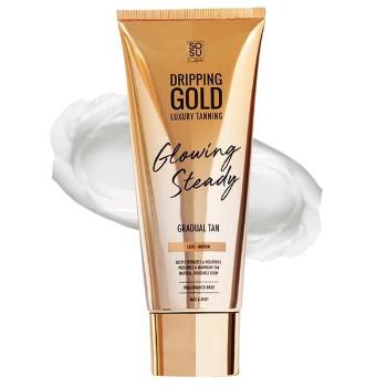 Dripping Gold Cremă autobronzantă Light/Medium Dripping Gold Glowing Steady (Gradual Tan) 200 ml