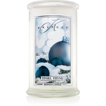 Kringle Candle Tinsel Thyme lumânare parfumată 624 g