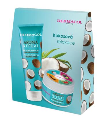 Dermacol Set cadou pentru îngrijirea de baie Nucă de cocos relaxare III.