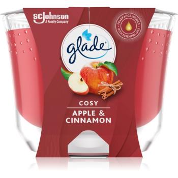 GLADE Cosy Apple & Cinnamon lumânare parfumată 224 g