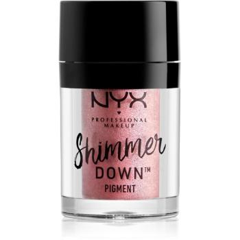 NYX Professional Makeup Shimmer Down Pigment fard de pleoape cu pigment ridicat culoare Mauve Pink 1.5 g