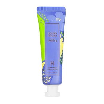 Holika Holika Cremă de mâini nutritivă și hidratantă Violet Sparkling (Perfumed Hand Cream) 30 ml