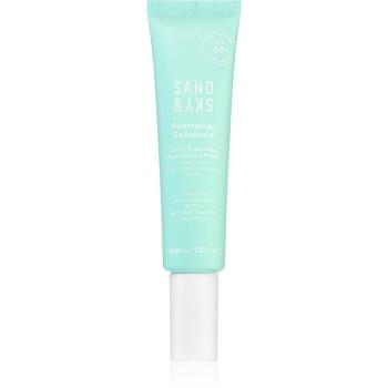 Sand & Sky Australian Sunshield Daily Hydrating Sunscreen SPF50+ crema fata iluminatoare de protectie SPF 50+ 60 ml