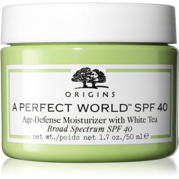 Origins A Perfect World™ SPF 40 Age-Defense Moisturizer With White Tea crema de zi hidratanta SPF 40 50 ml