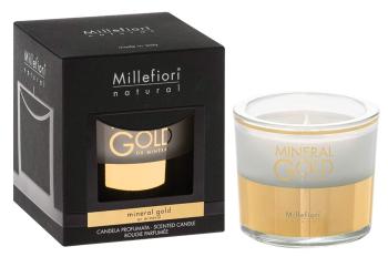 Millefiori Milano Lumânare parfumată Natural Aur Mineral 180 g