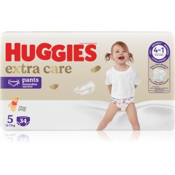 Huggies Extra Care Pants Size 5 scutece de unică folosință tip chiloțel 12 - 17 kg 34 buc