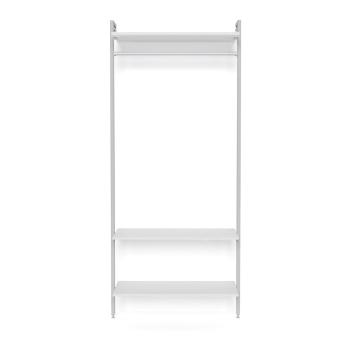 Sistem modular de rafturi alb 90x220 cm Project – Ordena