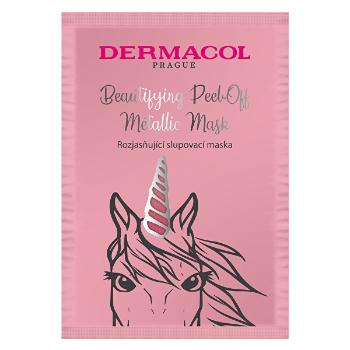 Dermacol Mască strălucitoare (Beautifying Brightening Peel-Off Metallic Mask) 15 ml