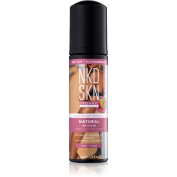 NKD SKN Natural spumă bronzare pentru  față și corp Dark 200 ml