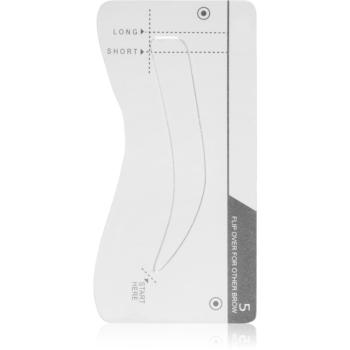 Lash Brow Eyebrow Stencil șabloane pentru sprâncene 5 buc