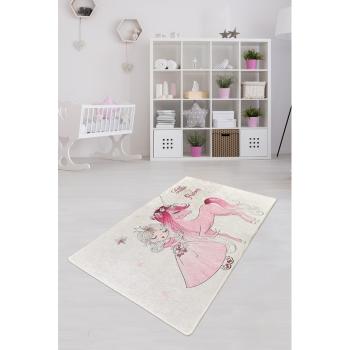 Covor antiderapant pentru copii Conceptum Hypnose Little Princess, 100 x 160 cm