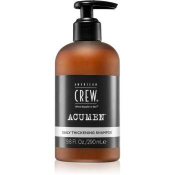 American Crew Acumen șampon pentru utilizare zilnică pentru par fin si subtiat 290 ml