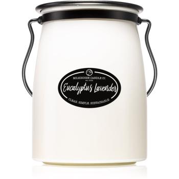 Milkhouse Candle Co. Creamery Eucalyptus Lavender lumânare parfumată  Butter Jar 624 g