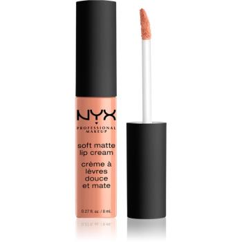 NYX Professional Makeup Soft Matte Lip Cream ruj lichid mat, cu textură lejeră culoare 15 Athens 8 ml