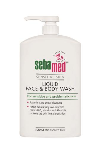 Sebamed Emulsie de spălare pentru față și corp Classic (Liquid Face & Body Wash) 1000 ml