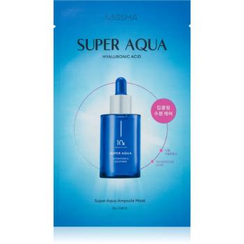 Missha Super Aqua 10 Hyaluronic Acid mască textilă hidratantă 28 g