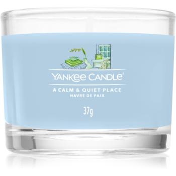 Yankee Candle A Calm & Quiet Place lumânare votiv I. Signature 37 g