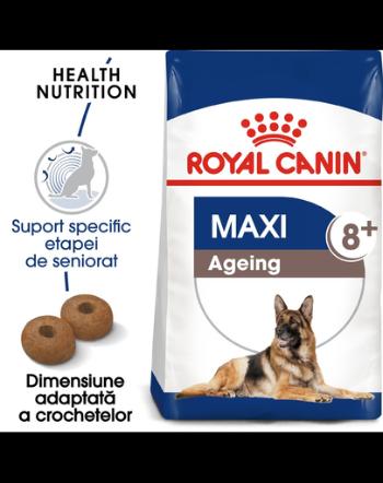 Royal Canin Maxi Ageing 8+ hrana uscata caine peste 8 ani 30 kg (2 x 15 kg)