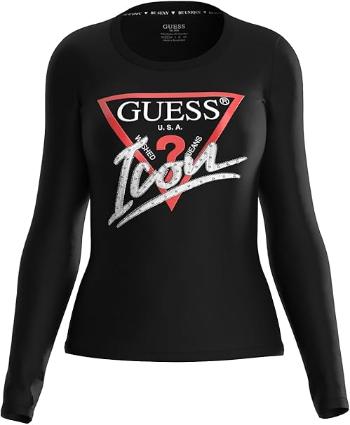 Guess Tricou pentru femei Regular Fit W4YI33I3Z14-JBLK S