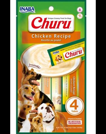 INABA Churu Chicken recipe 4x14g pui crema pentru caini