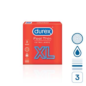 Durex prezervative Feel Thin XL 3 buc.