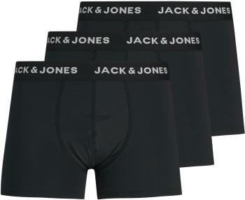 Jack&Jones 3 PACK - boxeri pentru bărbați JACMIRCOFIBRE 12182075 Black M