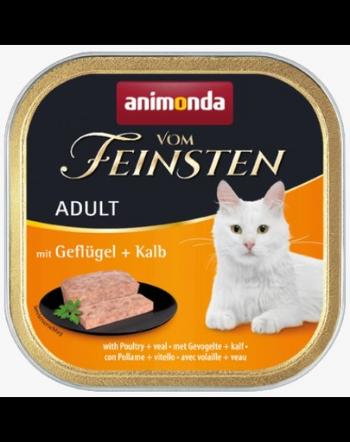 ANIMONDA Vom Feinsten Classic cu păsări de curte și vițel 100 gr