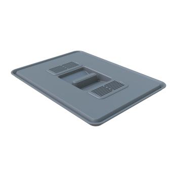 Capac pentru pubele mari de plastic cu filtru de mirosuri, 21,5 x 29 cm - Elletipi