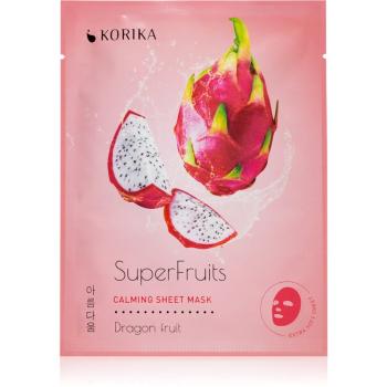 KORIKA SuperFruits mască textilă calmantă Dragon fruit 25 g