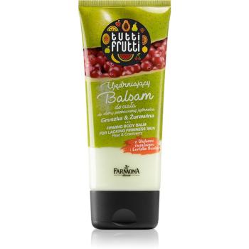 Farmona Tutti Frutti Pear & Cranberry Balsam de corp pentru fermitate 200 ml