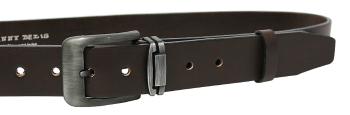 Penny Belts Curea de piele pentru bărbați 507-40 Maro 90 cm